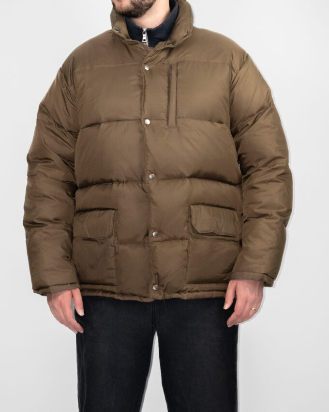 Invicta Down Jacket – Khaki (80s–90s) - M/L