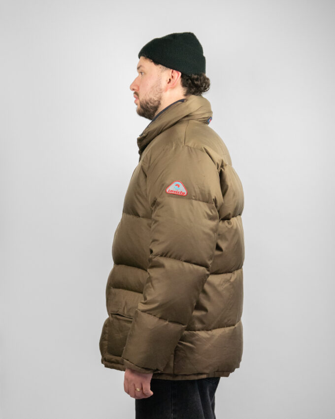 Invicta Down Jacket – Khaki (80s–90s) - M/L