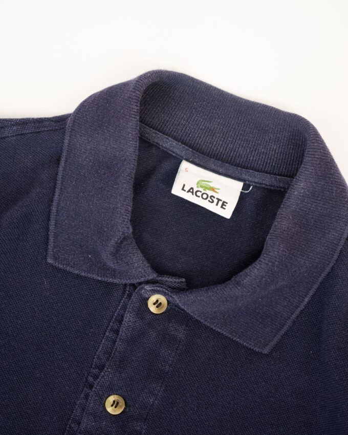 Vintage Lacoste Longsleeve Polo – Navy - M/L