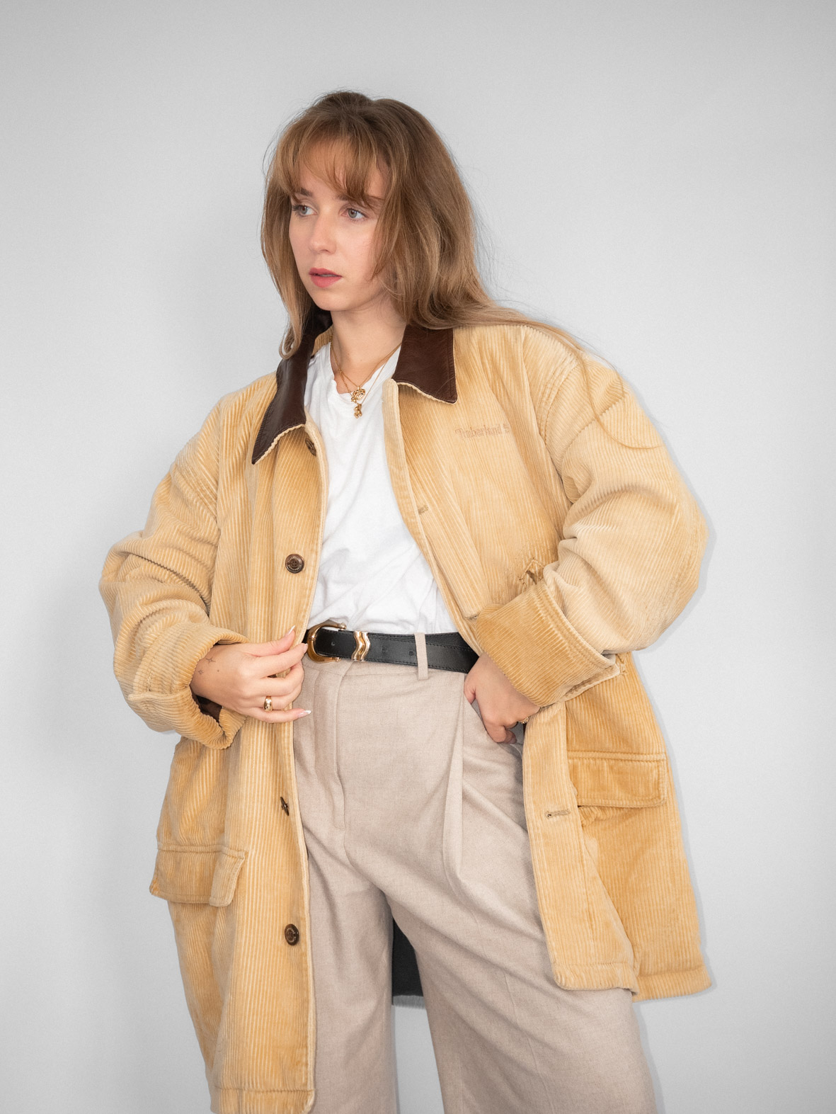 Vintage Timberland Cord Jacket - L/XL - Image 8