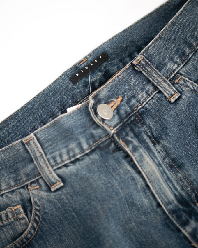 Vintage Sisley Bootcut Jeans – Mid Waist - M