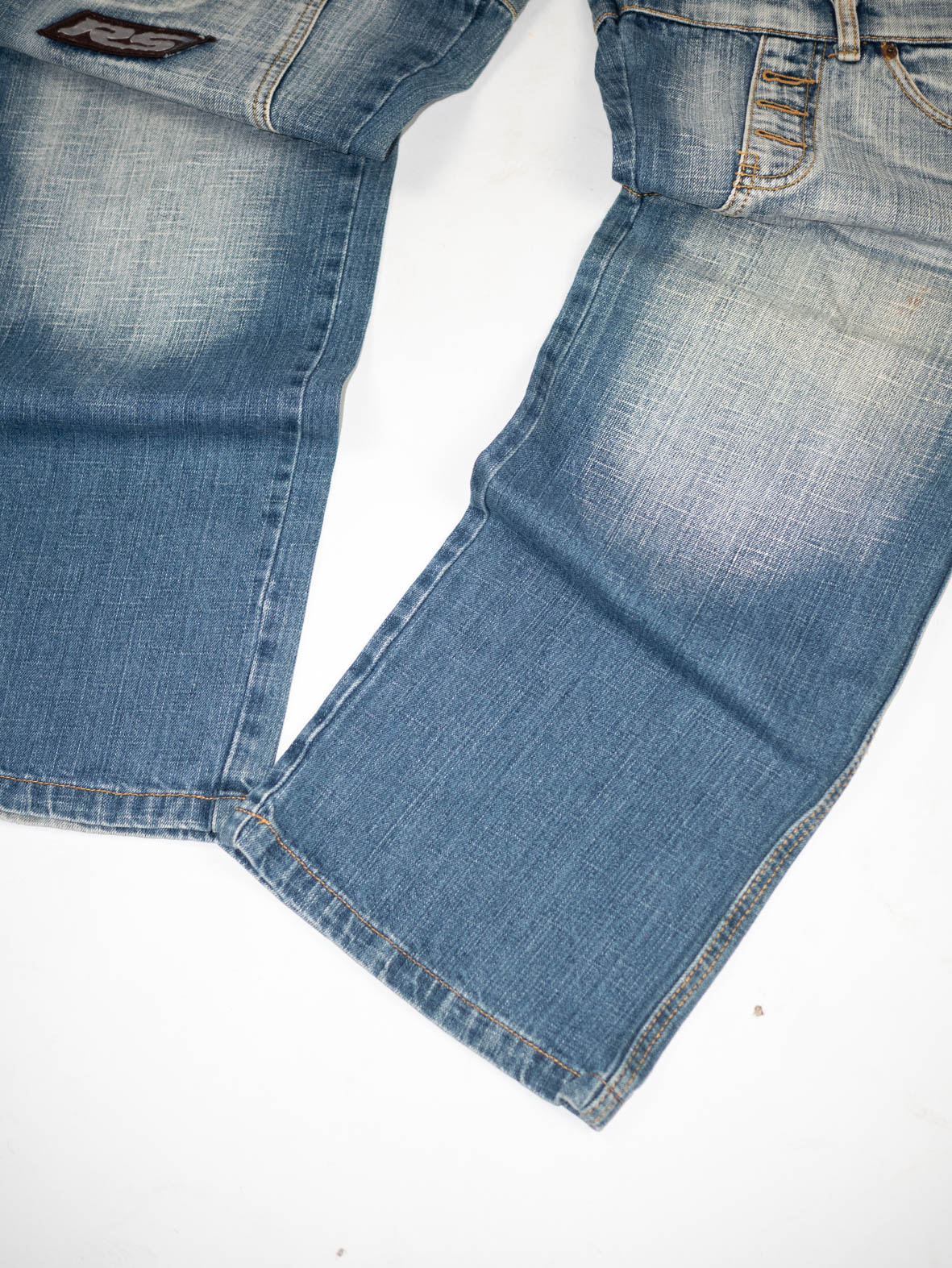 Minhao Reworked Baggy Jeans – Patch Detail - L - Image 2