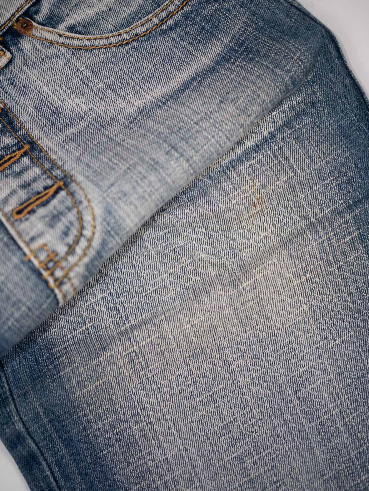 Minhao Reworked Baggy Jeans – Patch Detail - L - Image 4