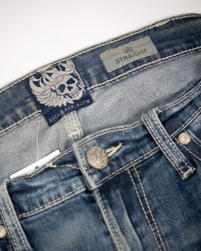Rock & Republic Straight Leg Vintage Jeans - L
