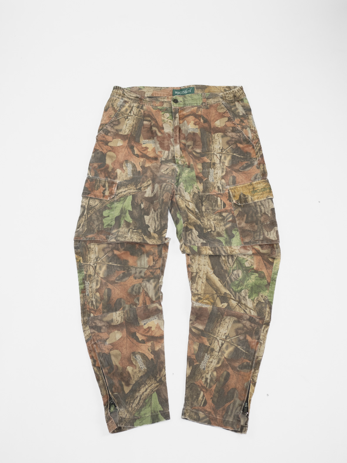 Vintage Camouflage Cargo Pants – Utility Fit - M