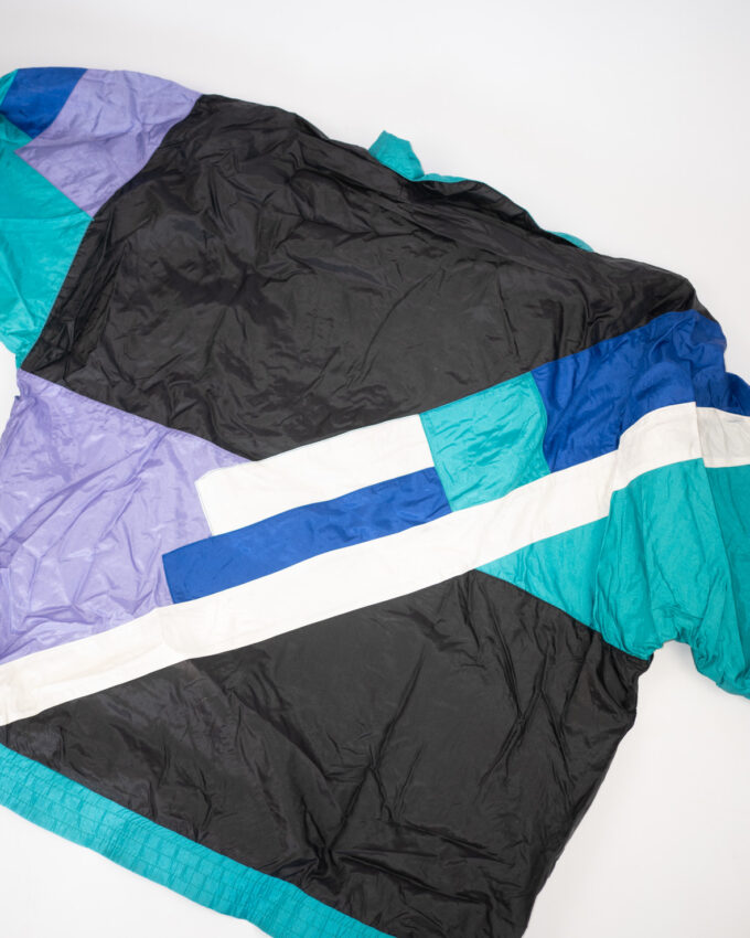 Iconic Vintage Adidas Colourblock Windbreaker (approx. 1994–2001) - XL