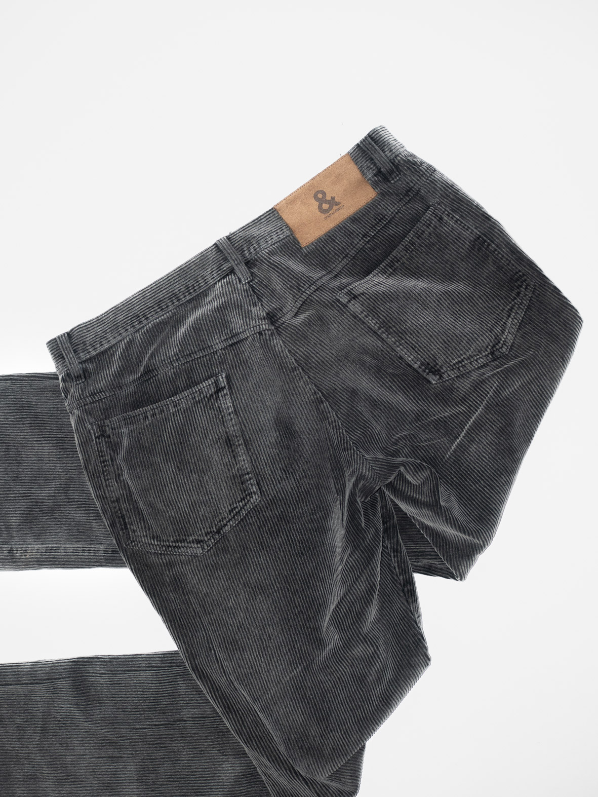 Dolce & Gabbana Charcoal Corduroy Trousers - 52 (L) - Image 2