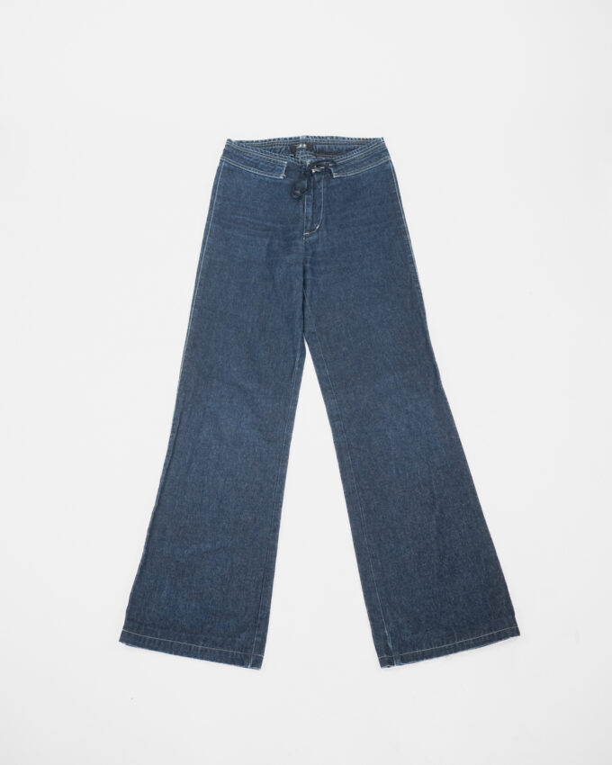 Vintage Sasch Italy Wide Leg Denim  - 34