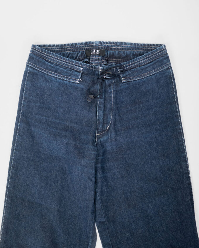 Vintage Sasch Italy Wide Leg Denim - 34
