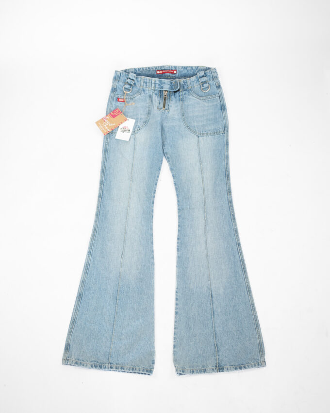 Deadstock Vintage Good Show Low Waist Bootcut Jeans - 36