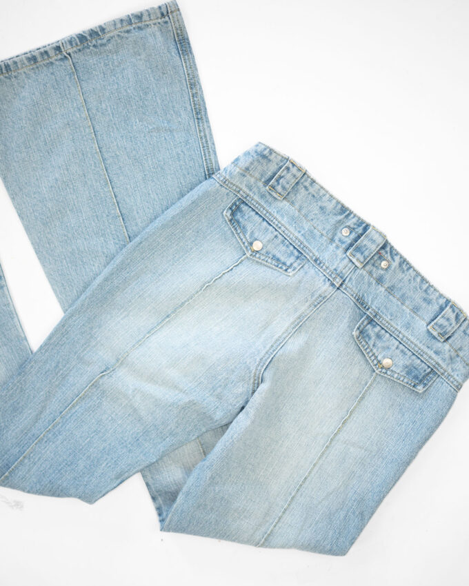 Deadstock Vintage Good Show Low Waist Bootcut Jeans - 36