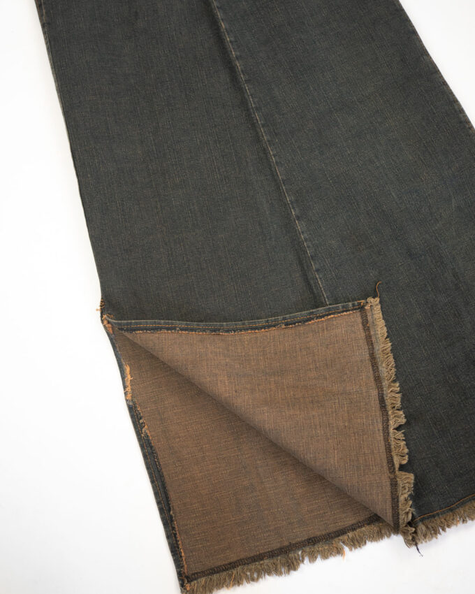 Ultra Maxi Vintage Denim Skirt – Y2K - 38