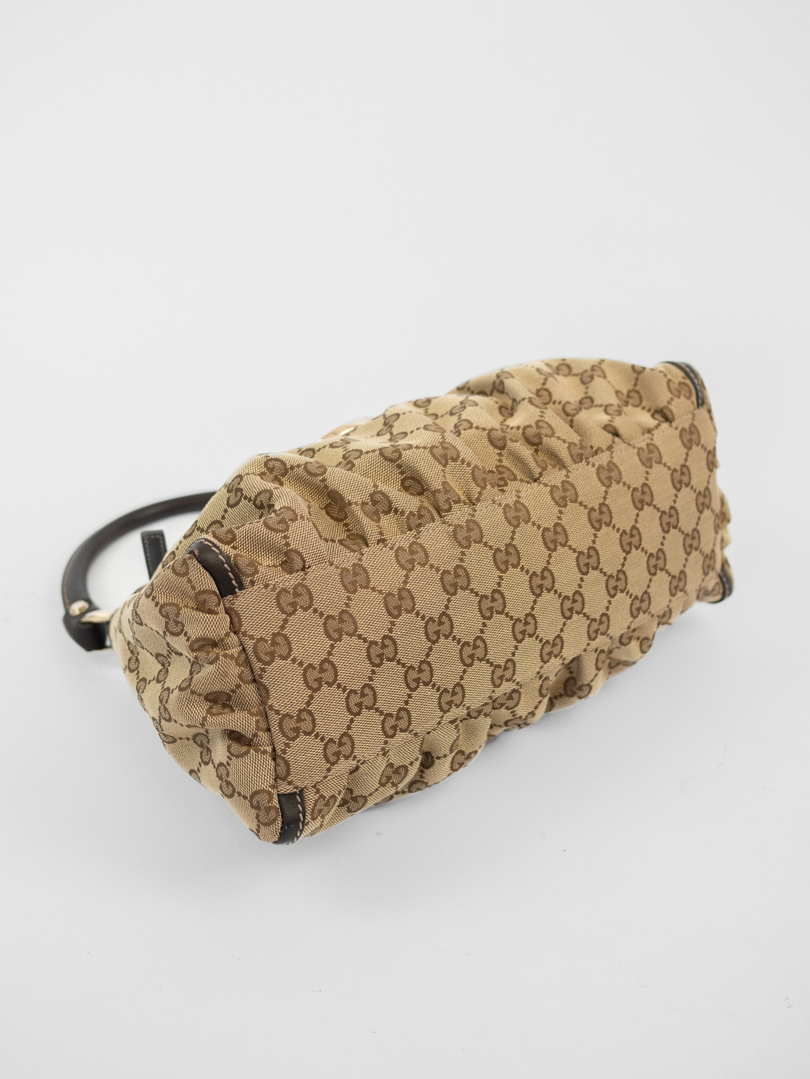 Gucci Vintage GG Monogram D-Ring Shoulder Bag - Image 8