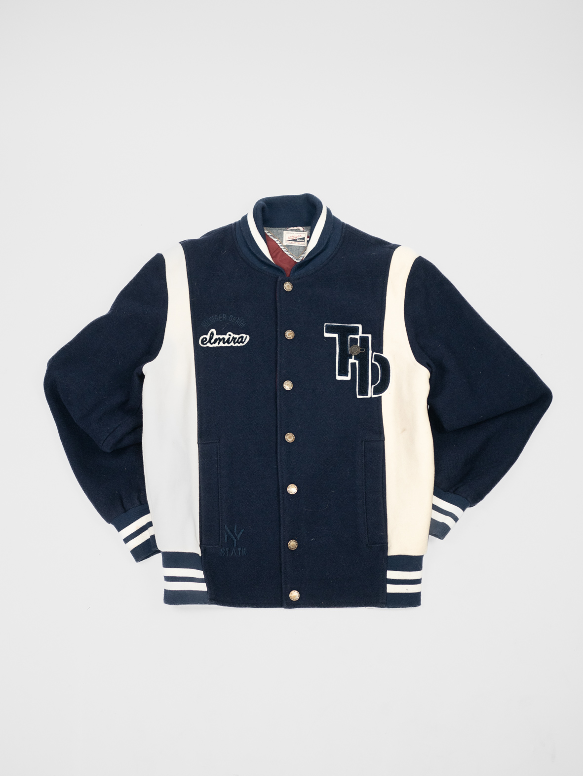 Vintage Tommy Hilfiger College Jacket – Varsity Style - M