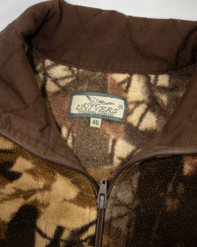 Real Tree Style Fleece Jacket – Camo Print