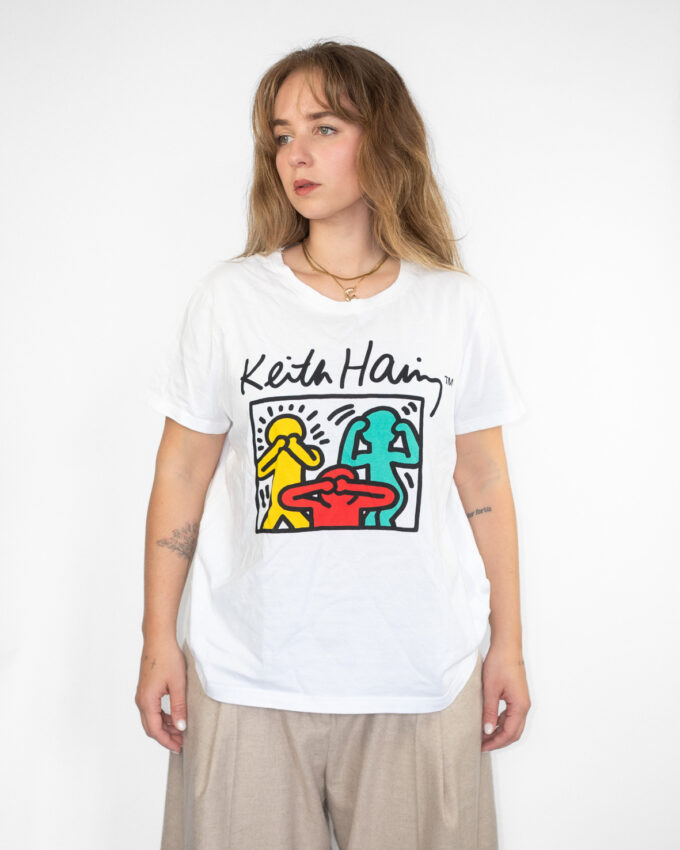 Keith Haring Cotton Vintage Tee - M