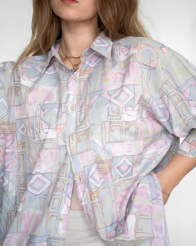 Oversized Summer Vintage Shirt - XL
