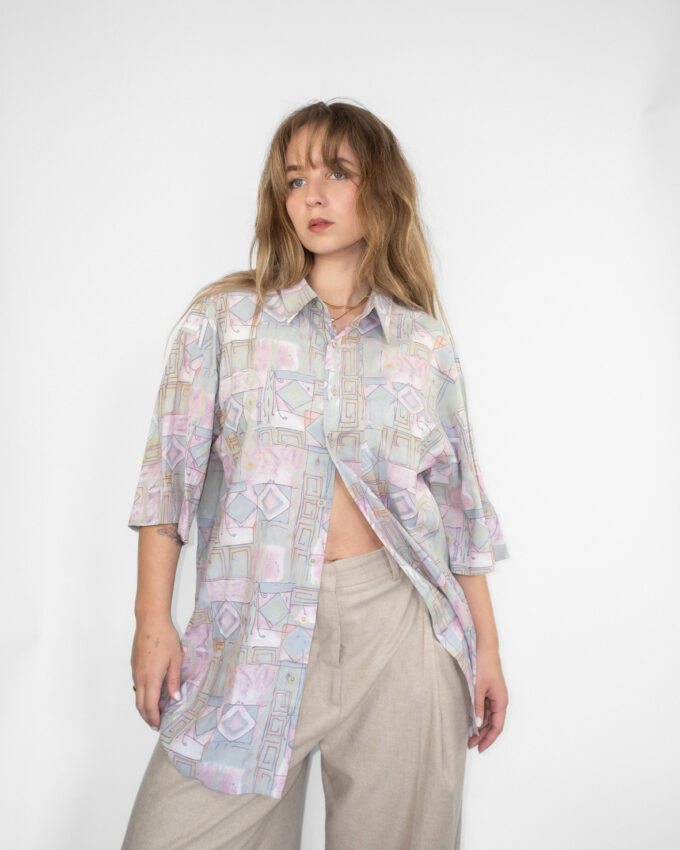 Oversized Summer Vintage Shirt - XL