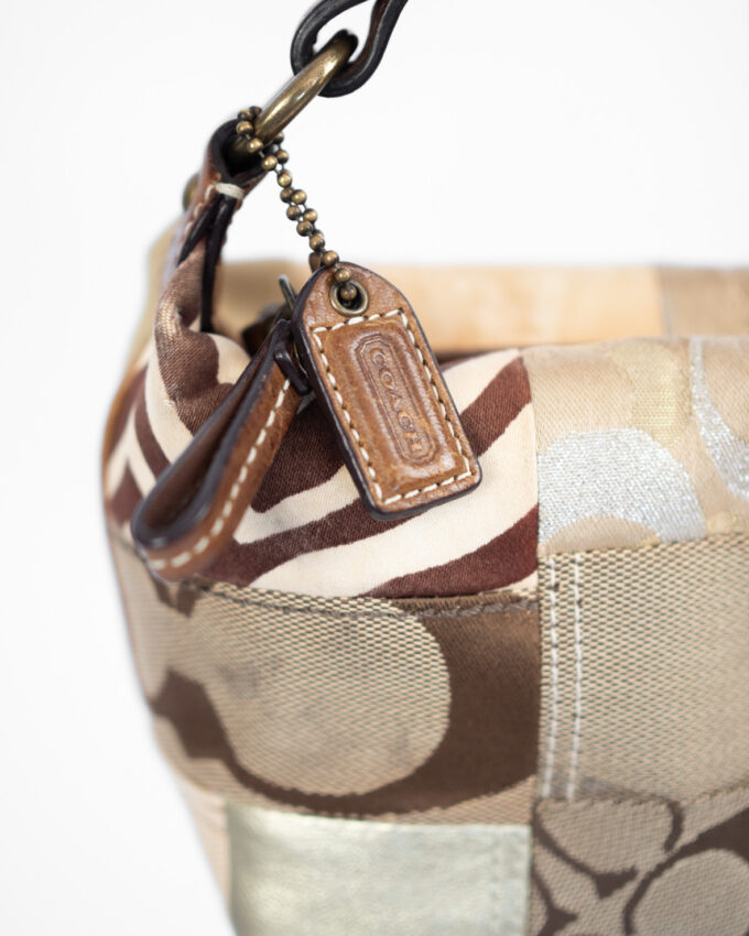 Vintage Coach Patchwork Shoulder Bag (Rare 00s)