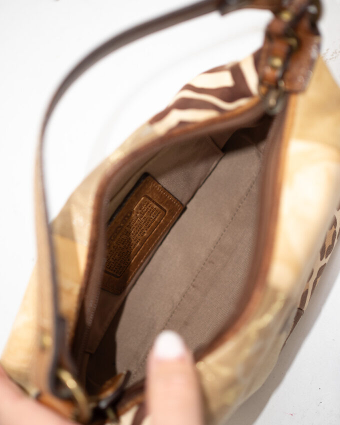 Vintage Coach Patchwork Shoulder Bag (Rare 00s)