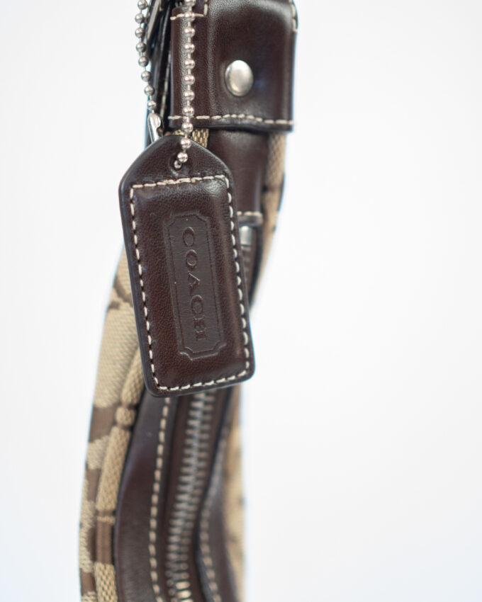 Vintage Coach Monogram Hobo Bag (Classic Brown)