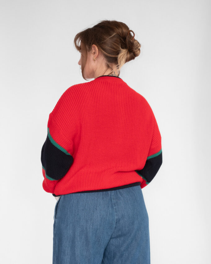 Quattro e Settanta Vintage Knit Sweater (Oversized) - L