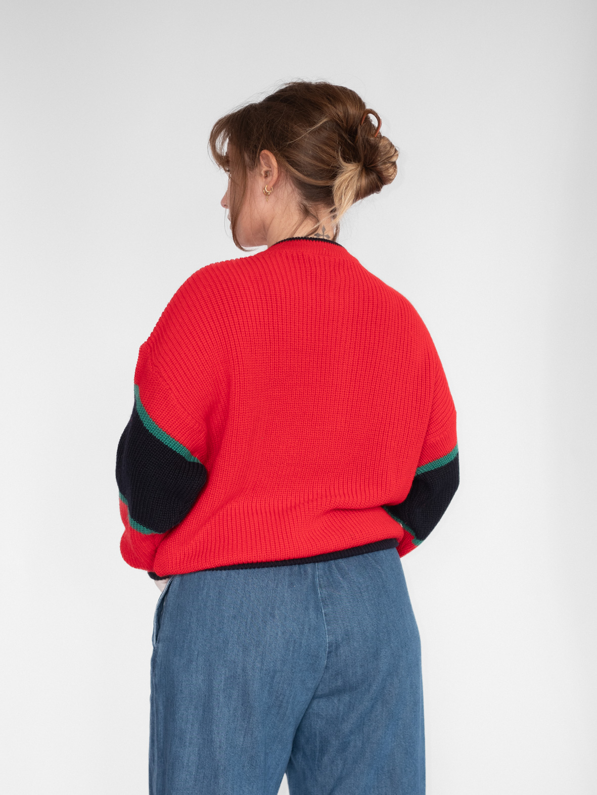 Quattro e Settanta Vintage Knit Sweater (Oversized) - L - Image 2