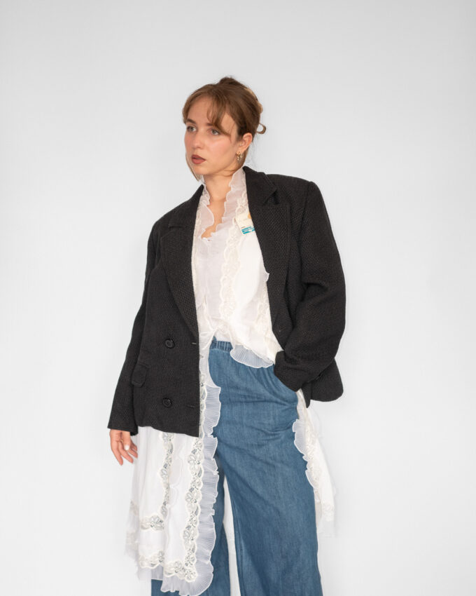 Vintage White Lace Robe (New with Tags)  - M