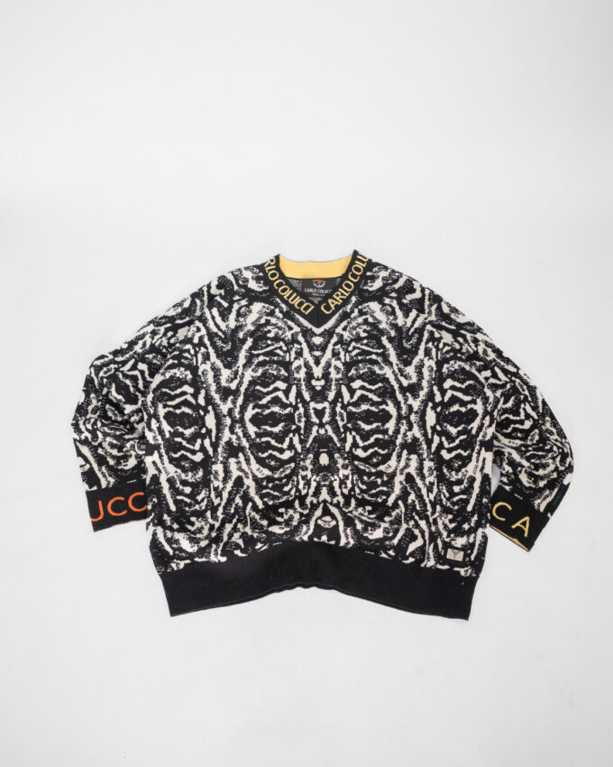 Carlo Colucci Statement Knit Sweater - L/XL