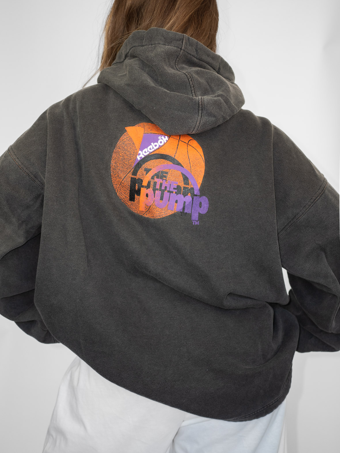 Rare Find – Reebok 80s Hoodie - L/XL - Image 2