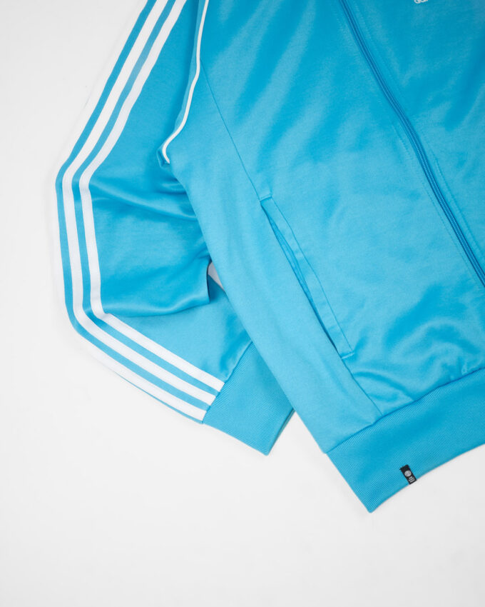 Vintage Adidas Baby Blue Track Jacket - M/L