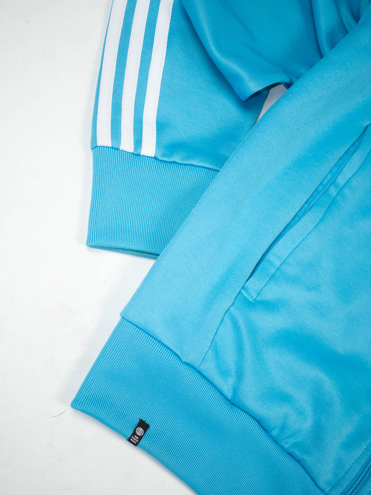 Vintage Adidas Baby Blue Track Jacket - M/L - Image 5