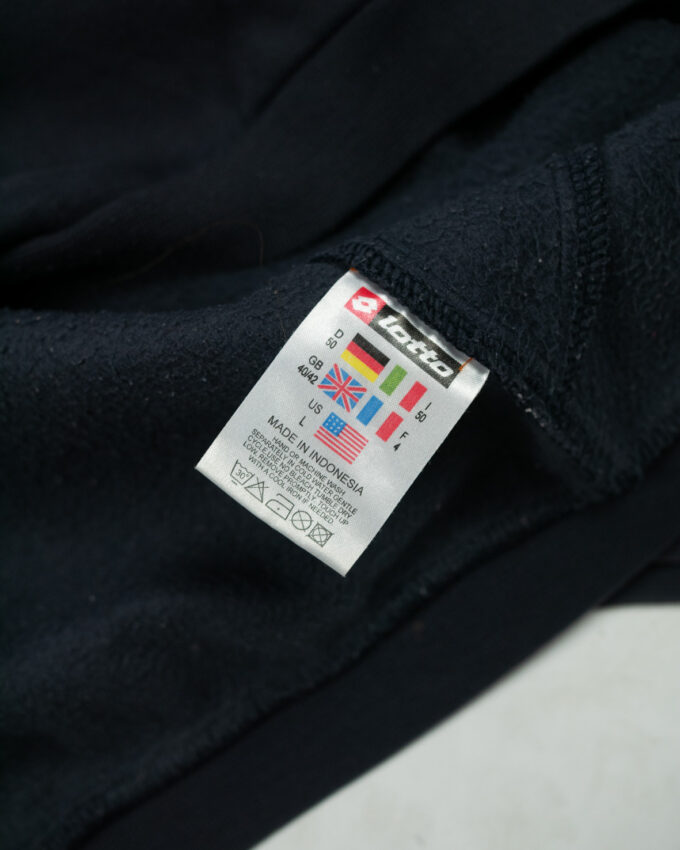 Vintage 90s Oversized Lotto Crewneck Cotton Sweatshirt - L