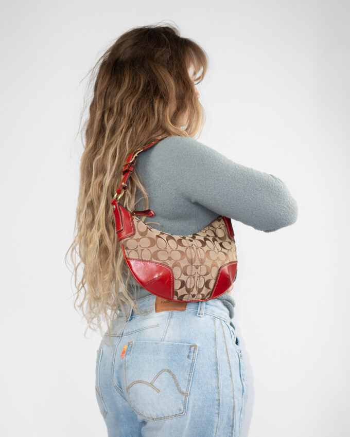 Vintage Coach Soho Hobo Bag – Cherry Red