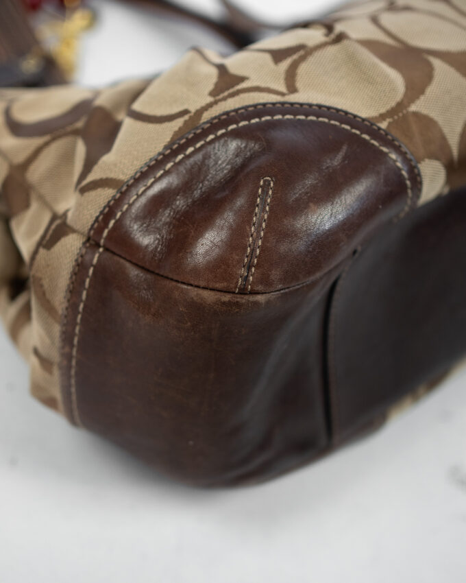 Vintage Monogram Kisslock Shoulder Bag – Brown Signature