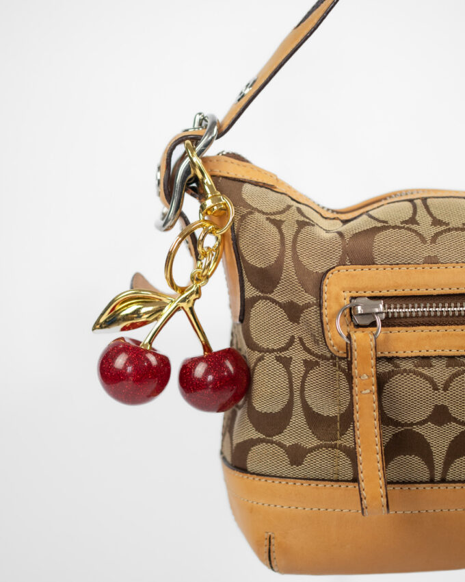 Vintage Signature Shoulder Bag – Caramel Monogram