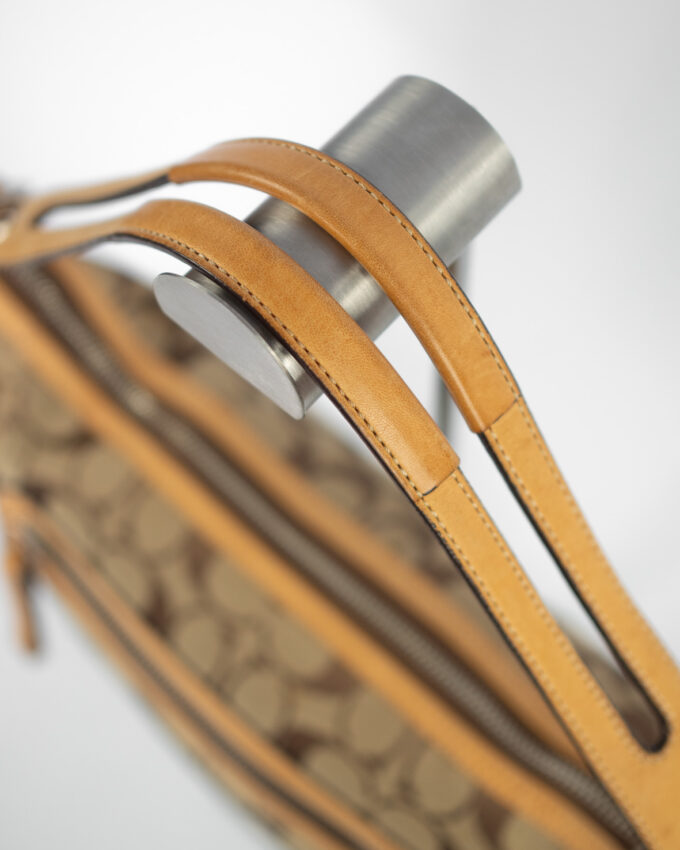 Vintage Signature Shoulder Bag – Caramel Monogram