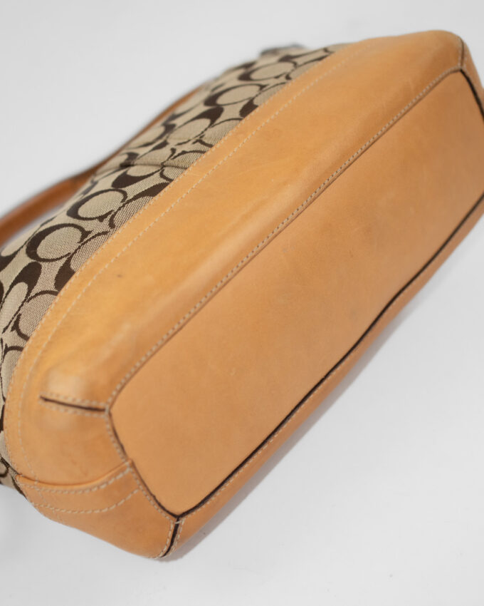 Vintage Signature Shoulder Bag – Caramel Monogram