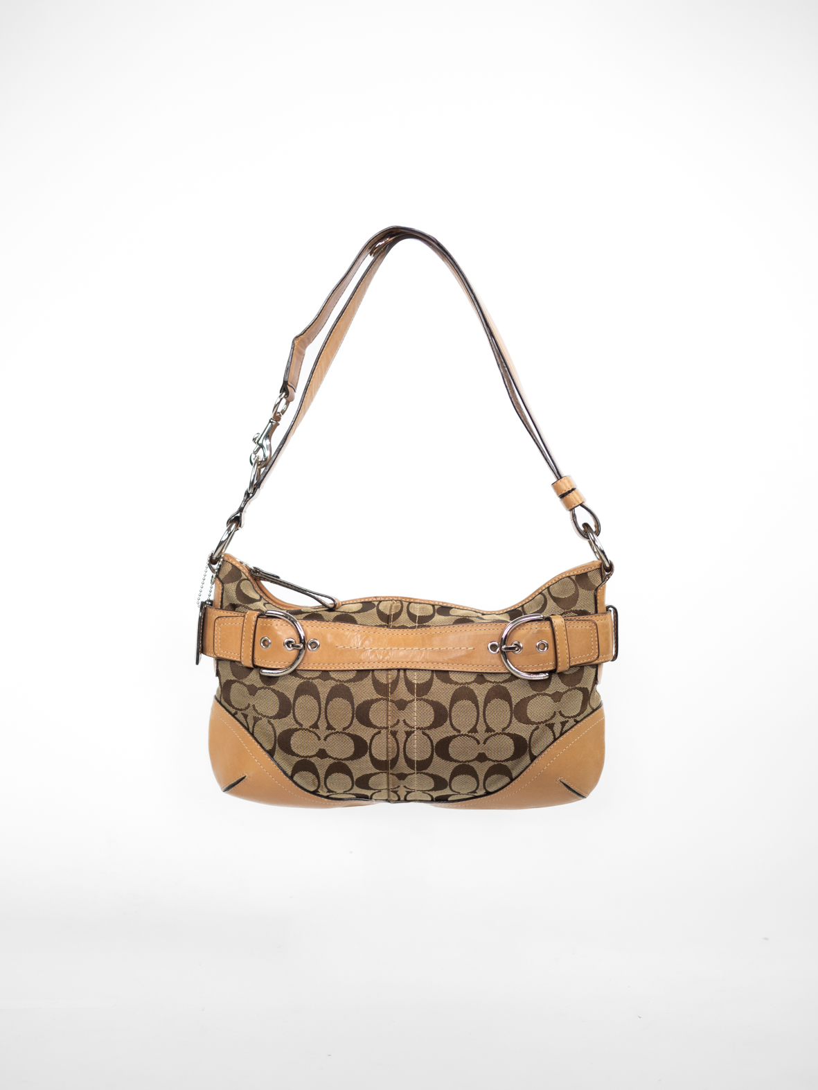 . Vintage Signature Two Way Bag – Belt Detail Edition