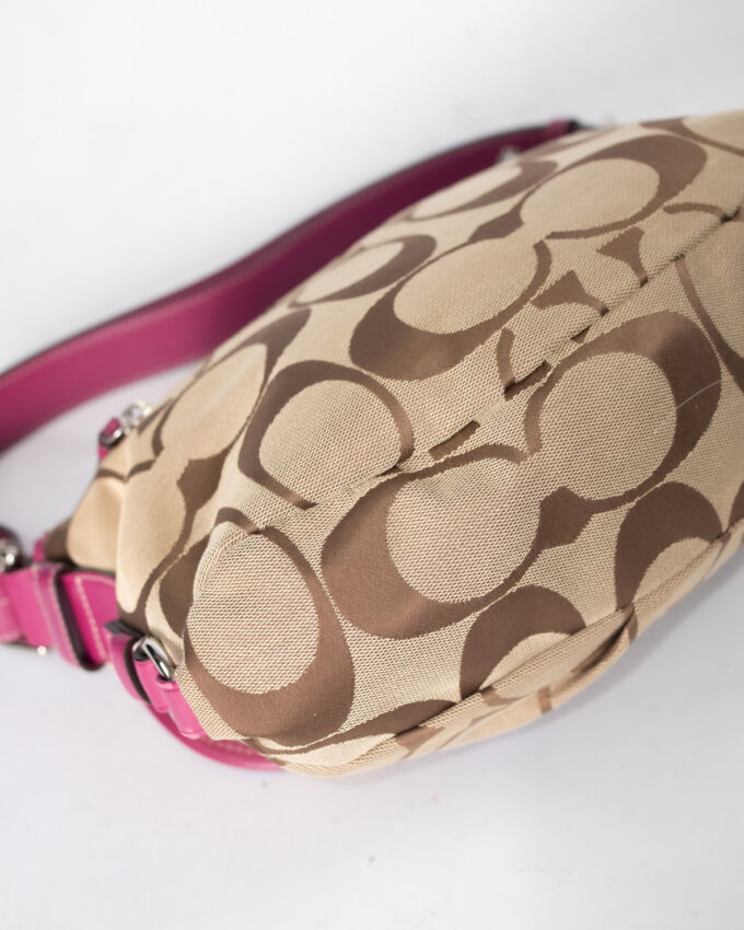 Vintage Turnlock Monogram Flap Bag – Pink Trim