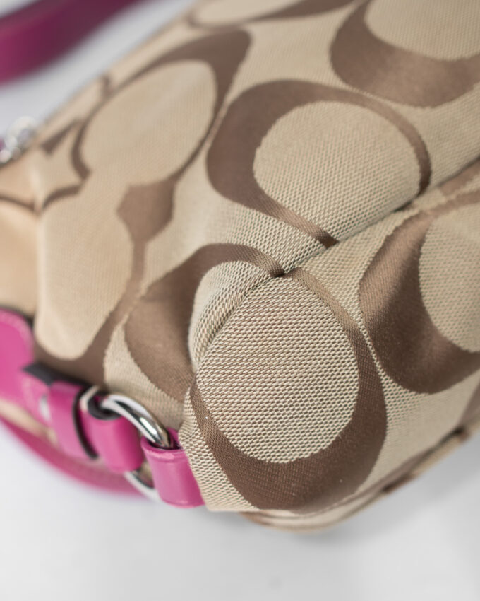Vintage Turnlock Monogram Flap Bag – Pink Trim