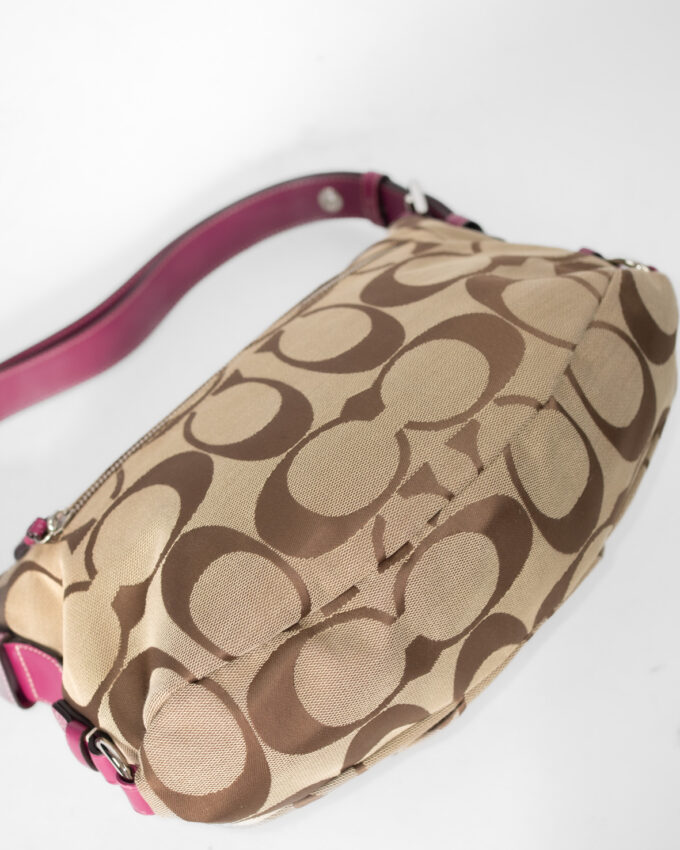 Vintage Turnlock Monogram Flap Bag – Pink Trim