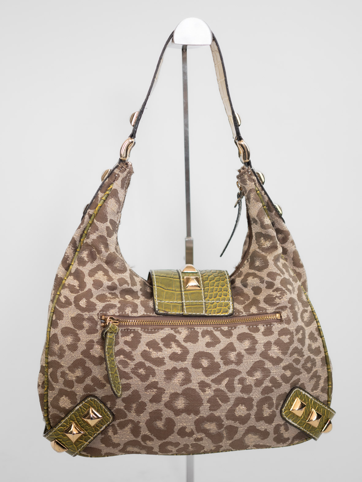 Rare Vintage Guess Leo Shoulder Bag – 00s Archive - Image 12