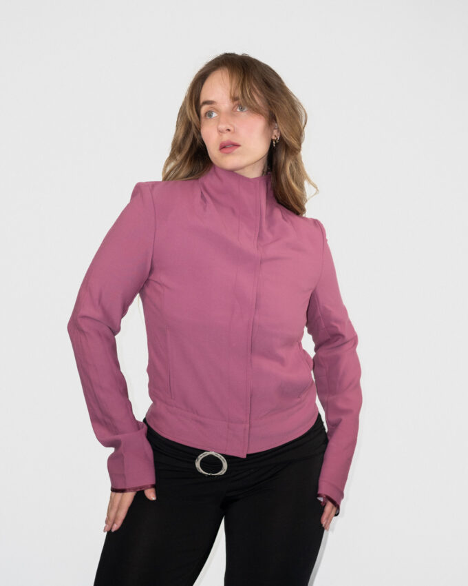 Berry Purple Vintage Jacket - S