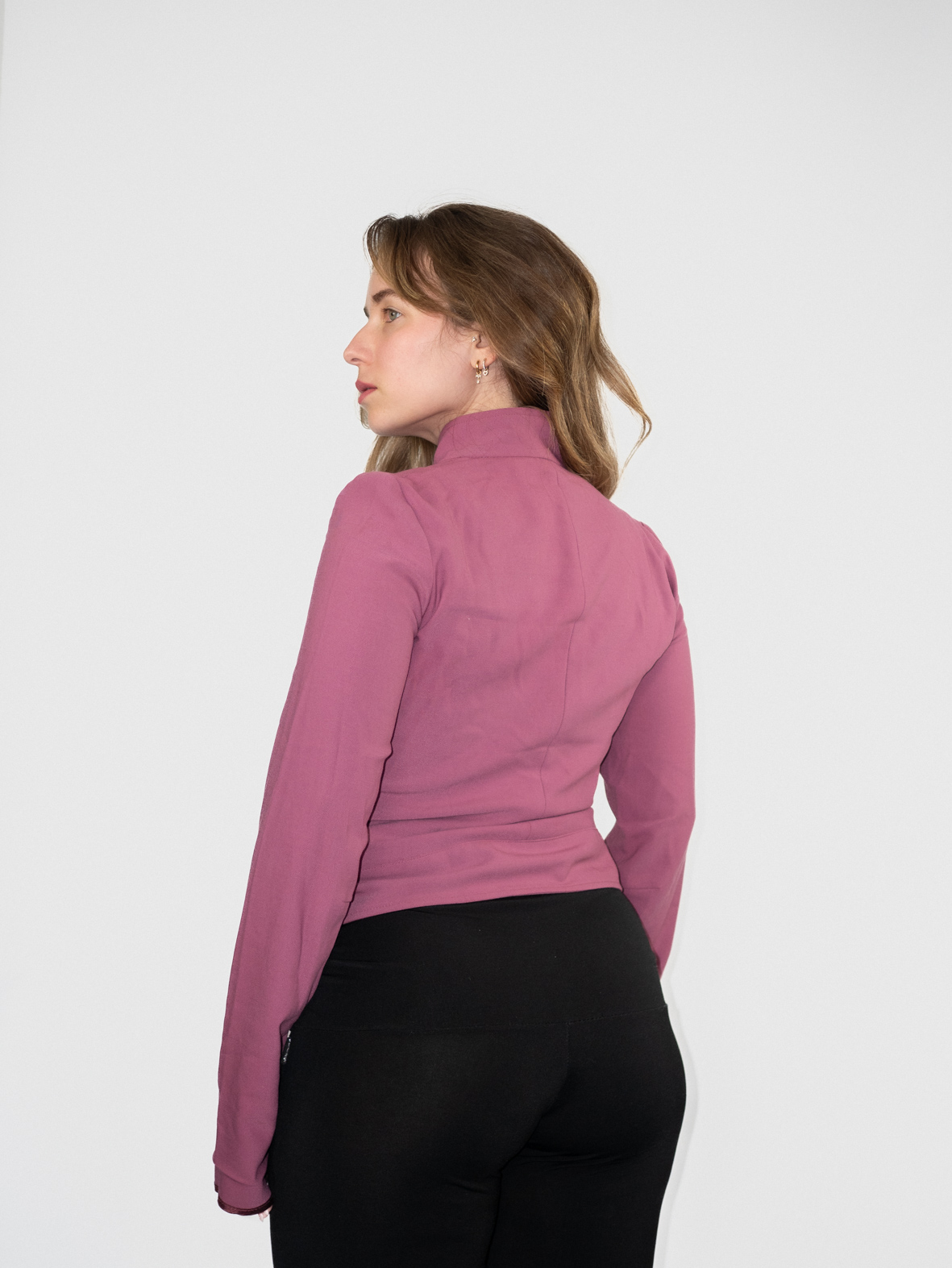 Berry Purple Vintage Jacket - S - Image 4