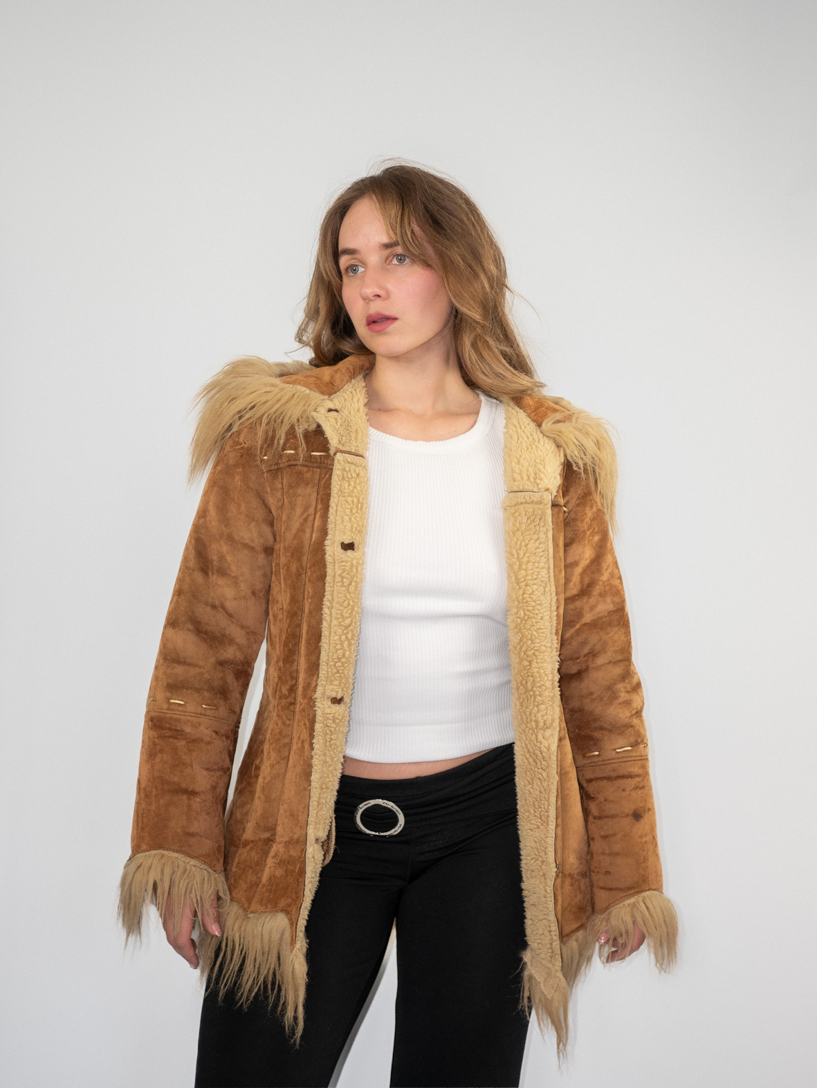 Vintage Afghan Style Coat – S