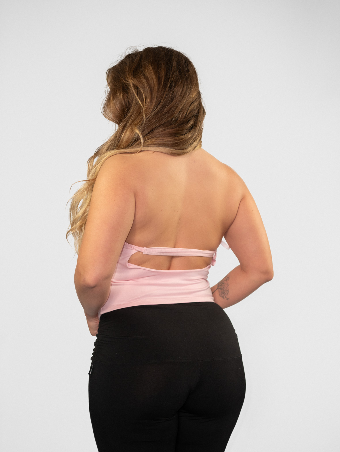 Baby Pink Halter Top – S - Image 2