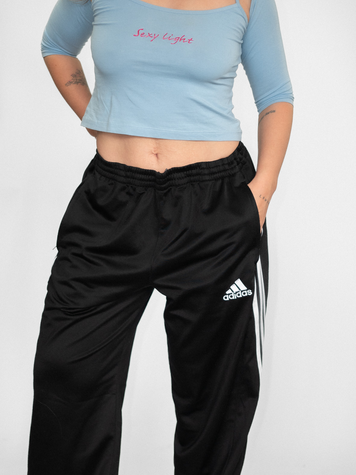 Vintage Adidas Track Pants - L - Image 5