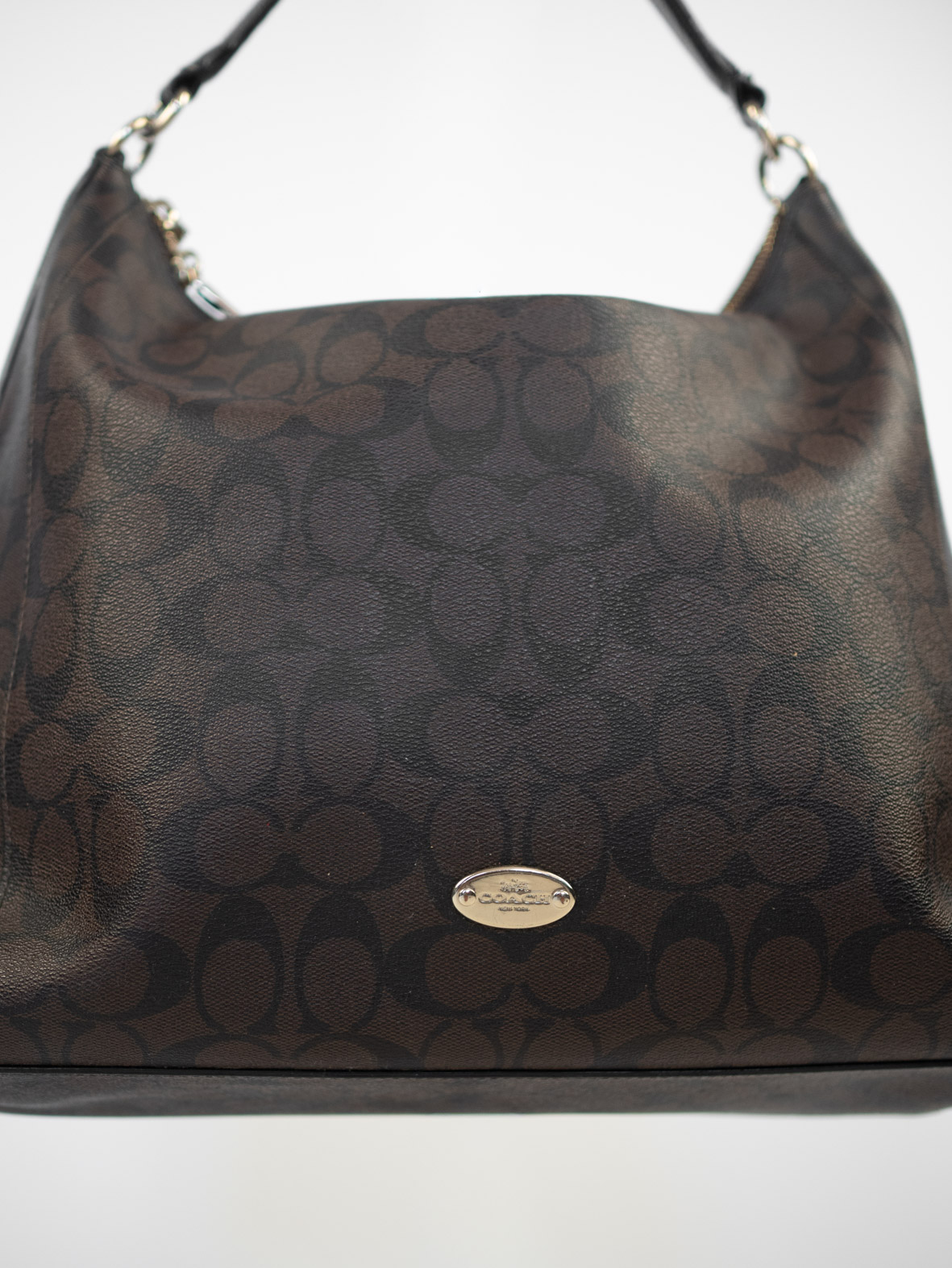 Coach Celeste Signature Bag – Chocolate Monogram - Image 2