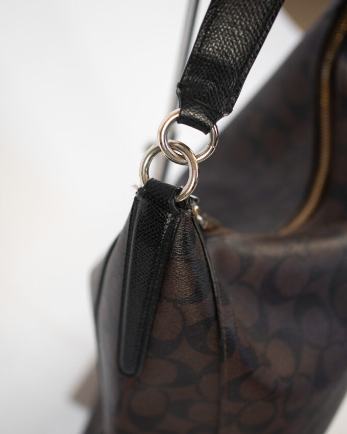 Coach Celeste Signature Bag – Chocolate Monogram